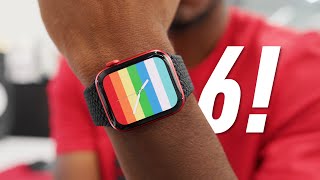 Apple Watch Series 6 GPS 44mm (PRODUCT)RED Aluminum Case w. (PRODUCT)RED Sport B. (M00M3) - відео 2