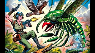 空飛ぶ伊勢海老！リニオグナタをテイムする！【ARK: Survival Ascended】アイランド編 PART.06