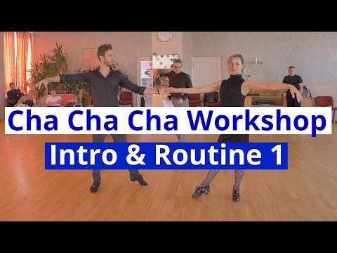 Cha Cha Cha Basic Routines Workshop 1 | demo by Edgars Linis - Eliza Ancane