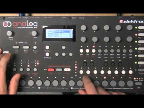 Elektron Analog Four - Creating pattern from scratch