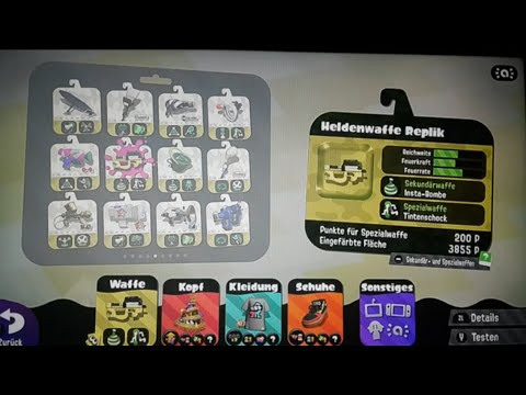 Frohes neues Jahr 2019 & Waffen Test: Heldenwaffe Replik SPLATOON 2 Part 9