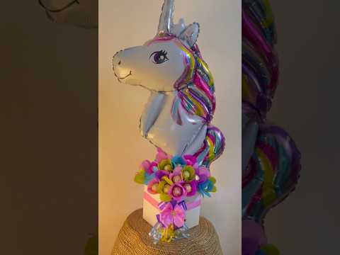 Unicorn Ferrero Gift 🦄 #chocolate #ferrerorocherbouquet #capcut  #doha  #qatar