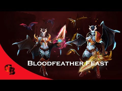 Dota 2: Store - Queen Of Pain - Bloodfeather Feast + Golden [Immortal]