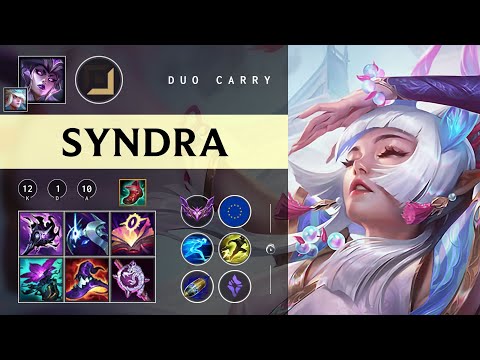 Syndra Carry vs Caitlyn - EUW Master Patch 26.02