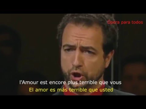 Laurent Naouri - Voici les tristes lieux- Dardanus Subtitulos Francés y Español