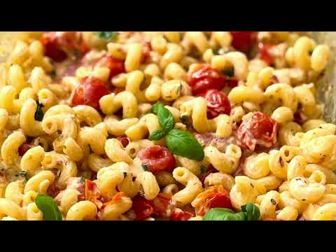 Easy Boursin Tomato Pasta