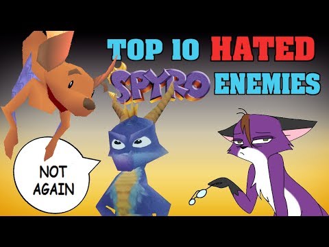 Top 10 Most HATED Spyro Enemies
