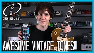 Video thumbnail for INSTANT VINTAGE AMP DRIVE AND MODULATION TONES?! Killer V - Crazy Tube Circuits Pedal Demo by HarryAndAGuitar