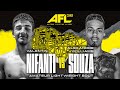 VALENTIN NIFANTI Vs ALEXANDER WILLIAMS SOUZA FULL FIGHT AFL 36