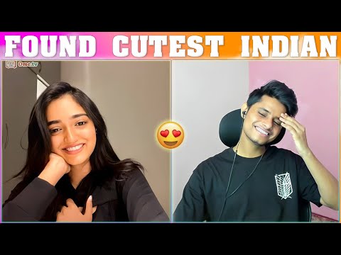 CUTEST INDIAN GIRL KEEPS FLIRTING WITH ME ON OMEGLE 😍 | taksucks