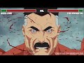 OMNI MAN VS THE IMMORTAL FIGHT WITH HEALTHBARS INVINCIBLE