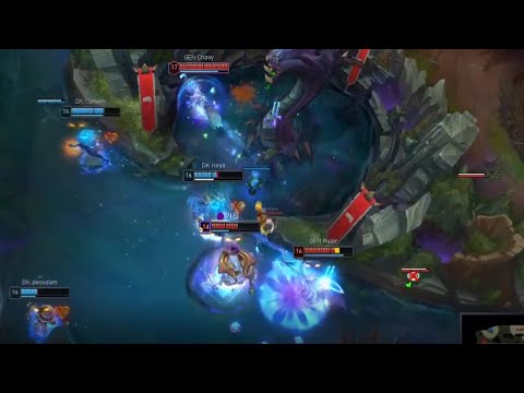 Gen.G Chovy and Ruler Smurf On Damwon  And Steal Baron