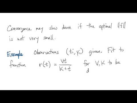 FNC 4.7: Nonlinear least squares