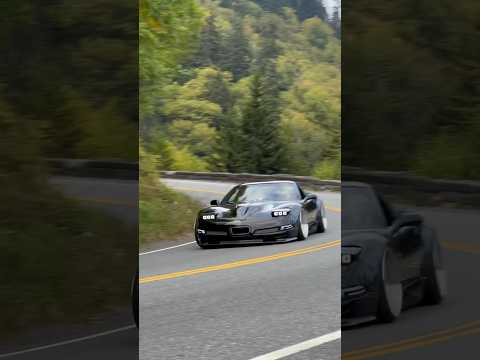 Supercharged c5 carving the mountains. #corvette #slammedsociety #lsx #c5corvette #c6