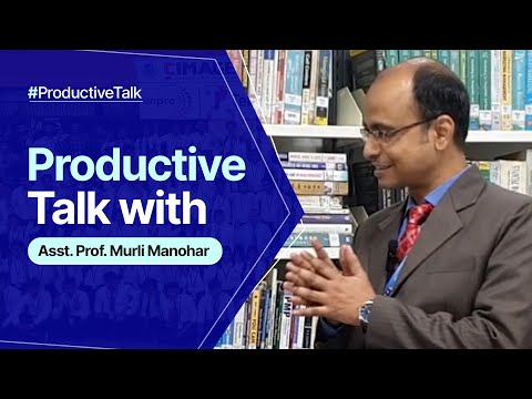 Productive Talk with CIMAGE Faculty Murli Manohar Sir | Teaching Pedagogy & Network
