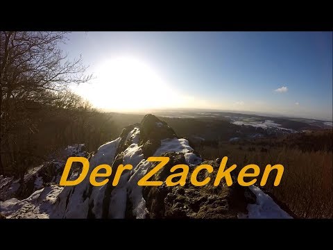 Der Große Zacken im Taunus und die Höhle - Ein Spaziergang im Winter