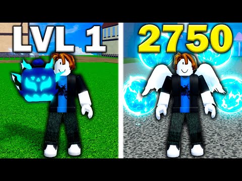 Noob To Max With LIGHTNING FRUIT In Blox Fruits