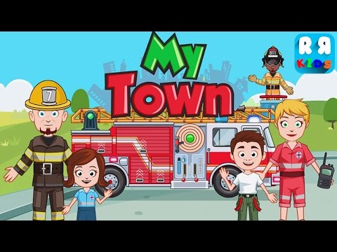 Fire station Rescue (By My Town Games LTD) - New Best App for Kids - YouTube