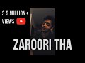 Zaroori Tha Fahad Azeem Cover