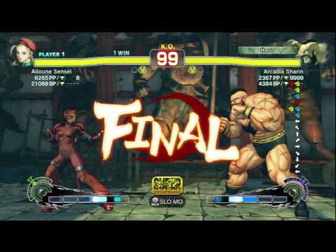 Alioune (Cammy) vs Sharin (Zangief) 1