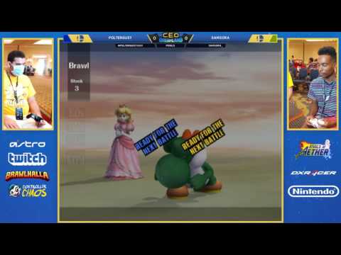 CEO Dreamland Brawl - Poltergust (Yoshi) vs Samsora (Peach) - Top 12