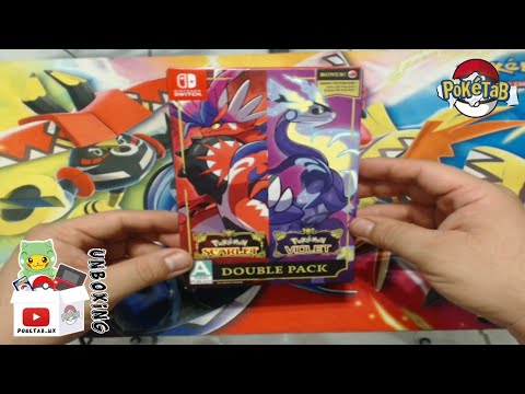 POKETAB UNBOXING : Pokémon Scarlet & Violet Double Pack  Edition