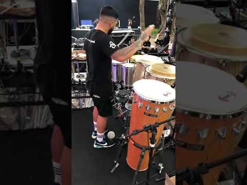 Bloqueado Gustavo lima cover percussão🔥