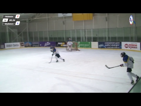 12.11.17 09:30 CJHL U18. MŠKM TREBIŠOV & Gladiators Dunarea Galati