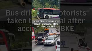 Bus driver, 2 motorists taken to hospital after accident on BKE