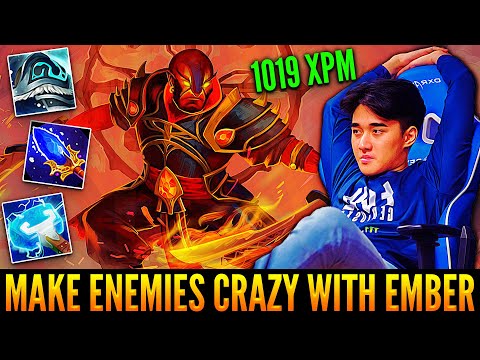 👉 ABED Back To Ember Mid Outplaying Enemy Team - Make Them Crazy Jumping Around - Dota 2