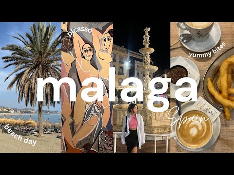 Malaga vlog 2022 | picasso museum, beach, seafood