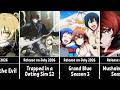 Every Upcoming Anime Of Summer 2026