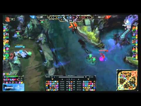 CJ Entus vs. KT Rolster | LCK Summer Split 2015 | W8D3 Game 2