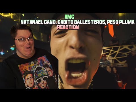 American Reacts To AMG - Natanael Cano x Gabito Ballesteros x Peso Pluma