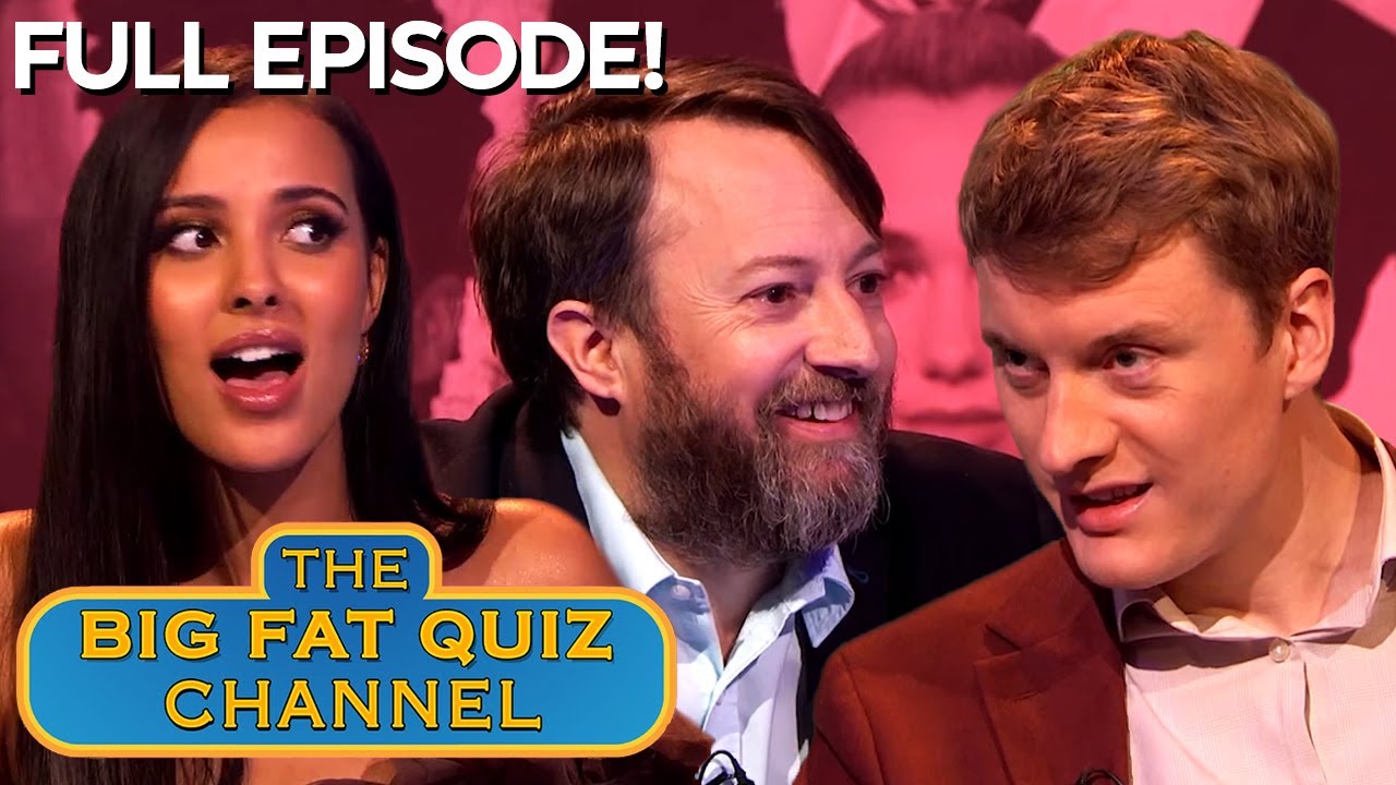 Richard Ayoade Serenades Everyone | FULL EPISODE | Big Fat Quiz of 2020