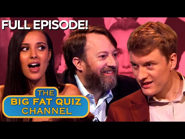 Richard Ayoade Serenades Everyone | FULL EPISODE | Big Fat Quiz of 2020 SDDEFAULT Thumbnail