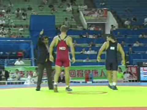 DE VOS FRED (NED) -- BARDOSI SANDOR (HUN)  1/16 Finale