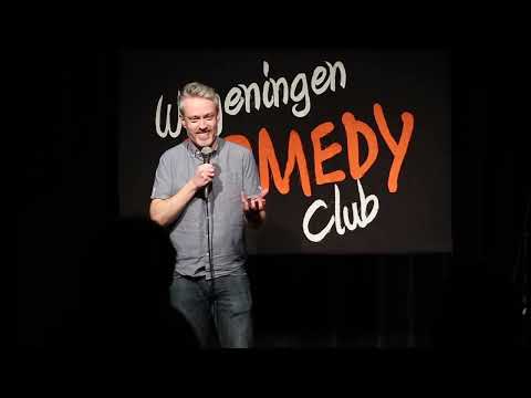 Steven Morgan at Wageningen Comedy Club