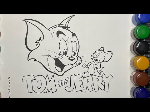 Tom & Jerry @KiddosColorverse  #tomandjerry #youtube #youtubevideo #fun #kidsvideo #art #wbkids