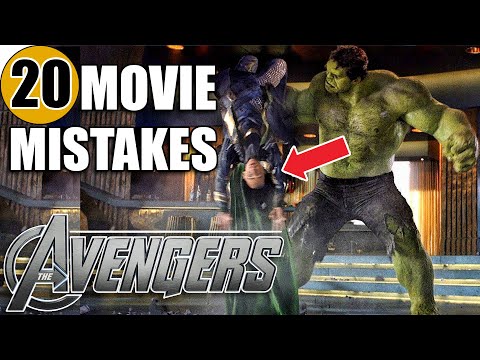 20 Mistakes of THE AVENGERS You Didn't Notice Video