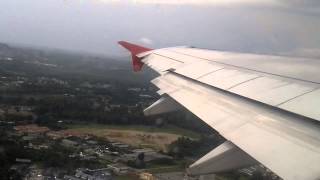 preview picture of video 'Airasia takeoff from Kuching to Singapore (KCH -SIN)'