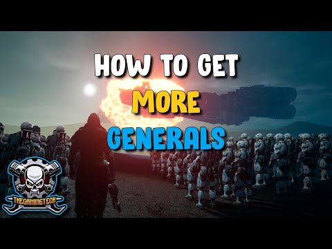 Spacebourne 2. How to get more generals.