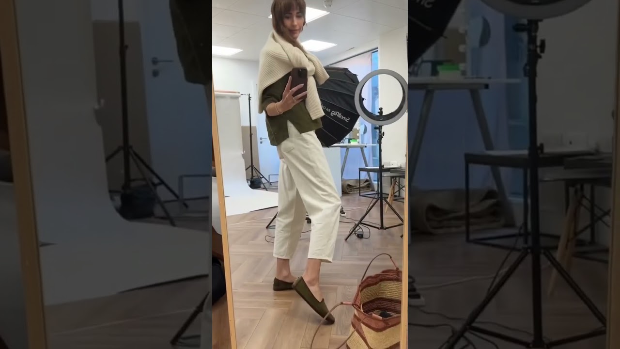 On set talking beauty products 🎥 with Sheerluxe. Look details on stories