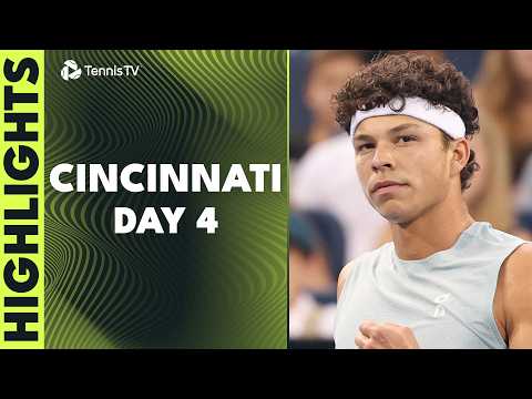 Shelton Faces Faria; Fonseca, Fritz & Medvedev Feature | Cincinnati 2026 Day 4 Highlights