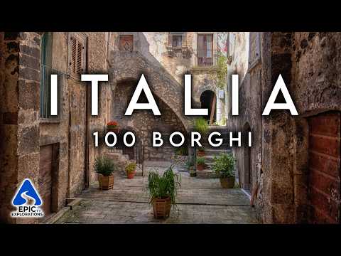 100 Borghi più Belli d'Italia | 4K Guida di Viaggio