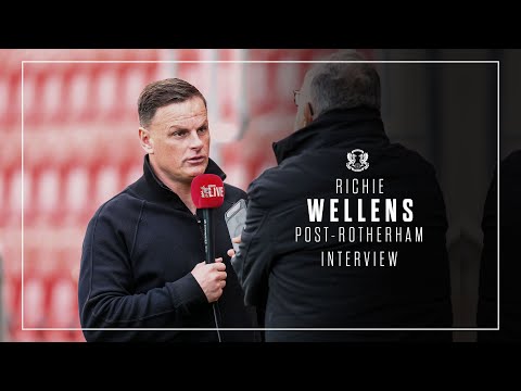 Richie Wellens on Saturday's defeat at Rotherham United