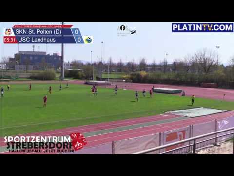 01.04.17 SKN St. Pölten Frauen - USC Landhaus - Highlight  (1. Halbzeit / 05:35) am 01.04.2017 13:26