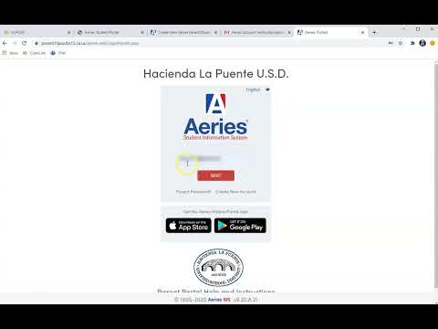 Creating A Student Aeries Account
