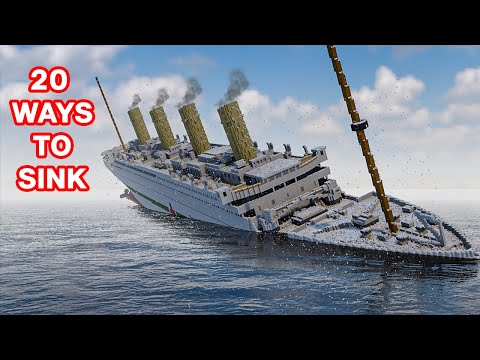 20 Ways To Sink The Britannic | Teardown