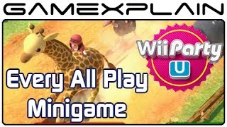 Wii Party U - Every "All Play" Minigame (Gameplay Footage of All 51!)
